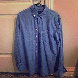 Men’s Blue Dress Shirt